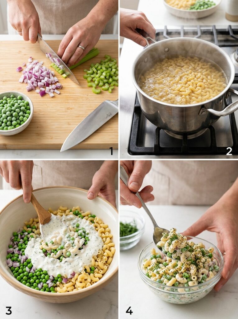 Creamy buttermilk ranch pea macaroni salad 14 Cooking creamy buttermilk ranch … 202606041822