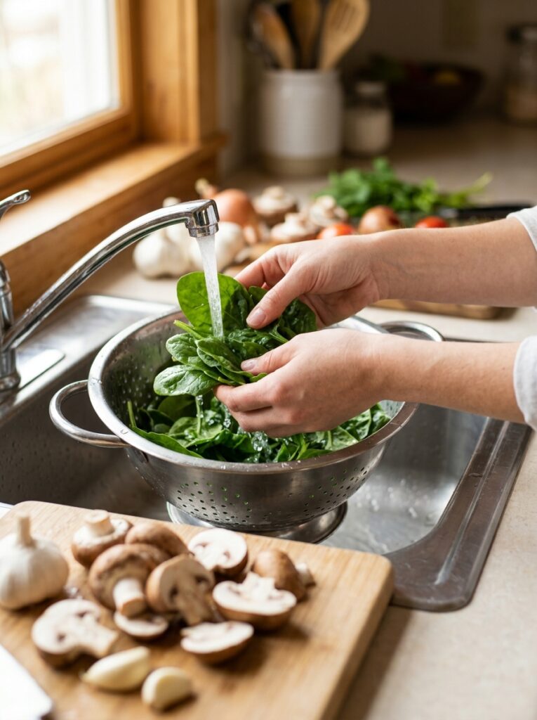 Creamy Mushroom Spinach Chicken Thighs: The Ultimate One-Pan Comfort Dish 14 Cooking creamy mushroom spinach … 202605142326