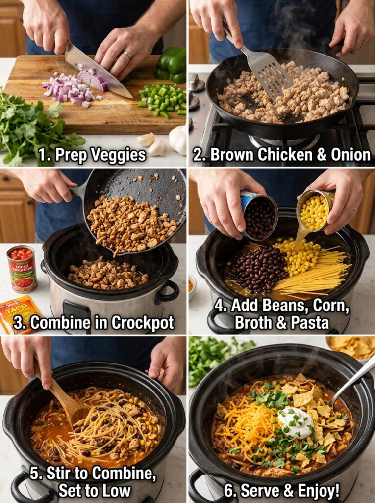 crockpot chicken taco spaghetti 14 Cooking crockpot chicken taco sp… 202605231849