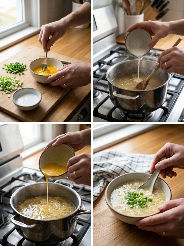 Easy Egg Drop Soup Homemade: The Ultimate Comfort Recipe 3 Cooking easy egg drop soup 202606081933