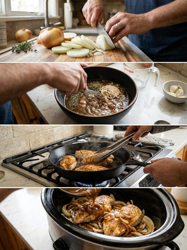 slow cooker french onion chicken 14 Cooking french onion chicken slo… 202605062323