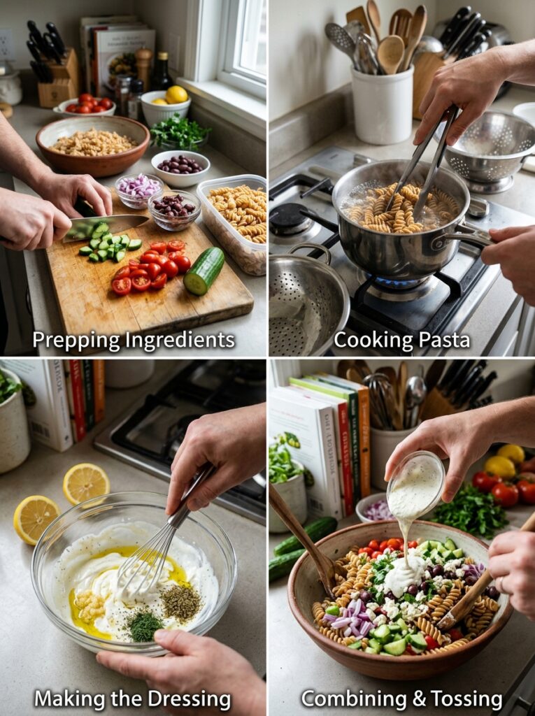 Light Greek Yogurt Dressing Pasta Salad: Creamy & Healthy Recipe 14 Cooking greek yogurt dressing pa… 202606031916
