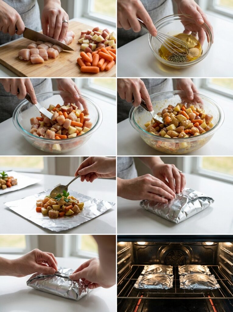 Honey Mustard Chicken Foil Packets: Easy One-Pan Recipe 14 Cooking honey mustard chicken pa… 202605021710