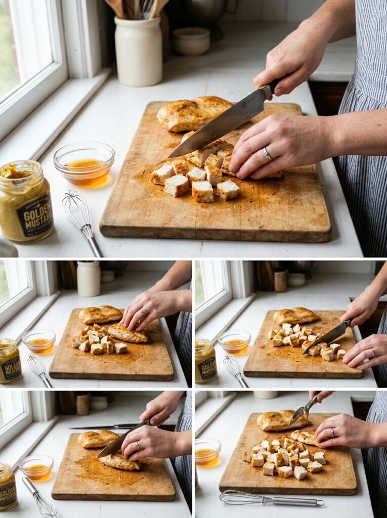 Sweet Honey Gold Mustard Chicken Pasta Salad 14 Cooking honey mustard chicken pa… 202606051826