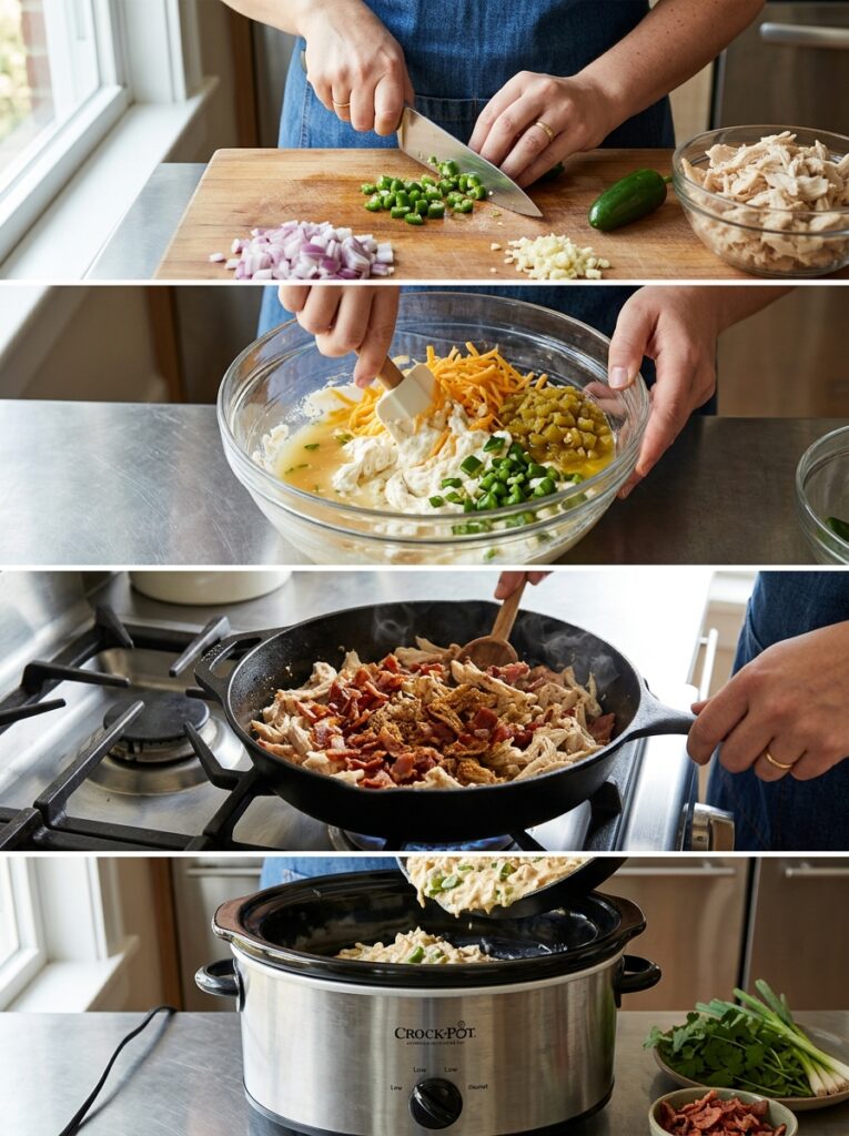 slow cooker jalapeno popper chicken chili: The Ultimate 5-Ingredient Dinner 14 Cooking jalapeno popper chicken … 202606022000