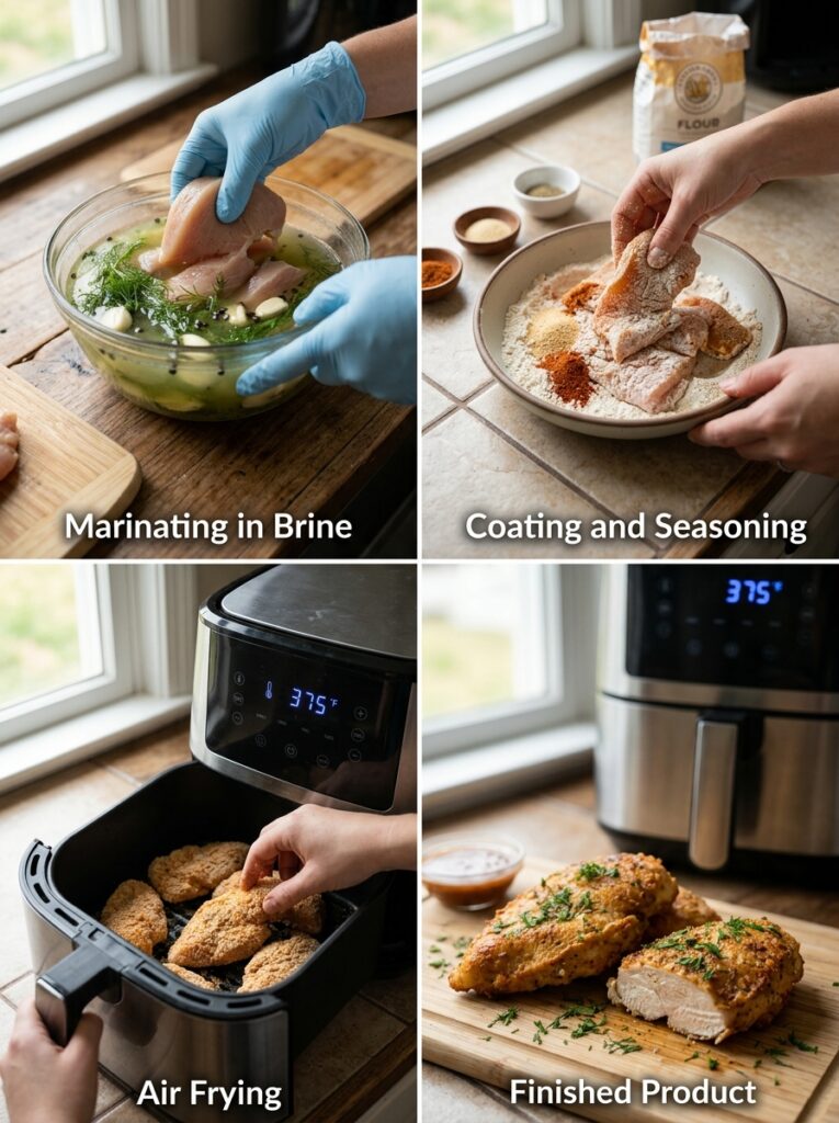 air fryer pickle brine chicken breast 14 Cooking pickle brine chicken breast 202605082102
