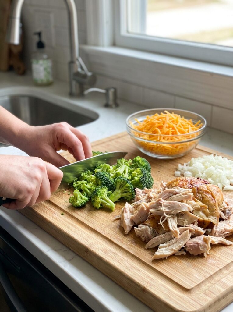 rotisserie chicken broccoli cheddar soup 14 Cooking rotisserie chicken brocc… 202605131812