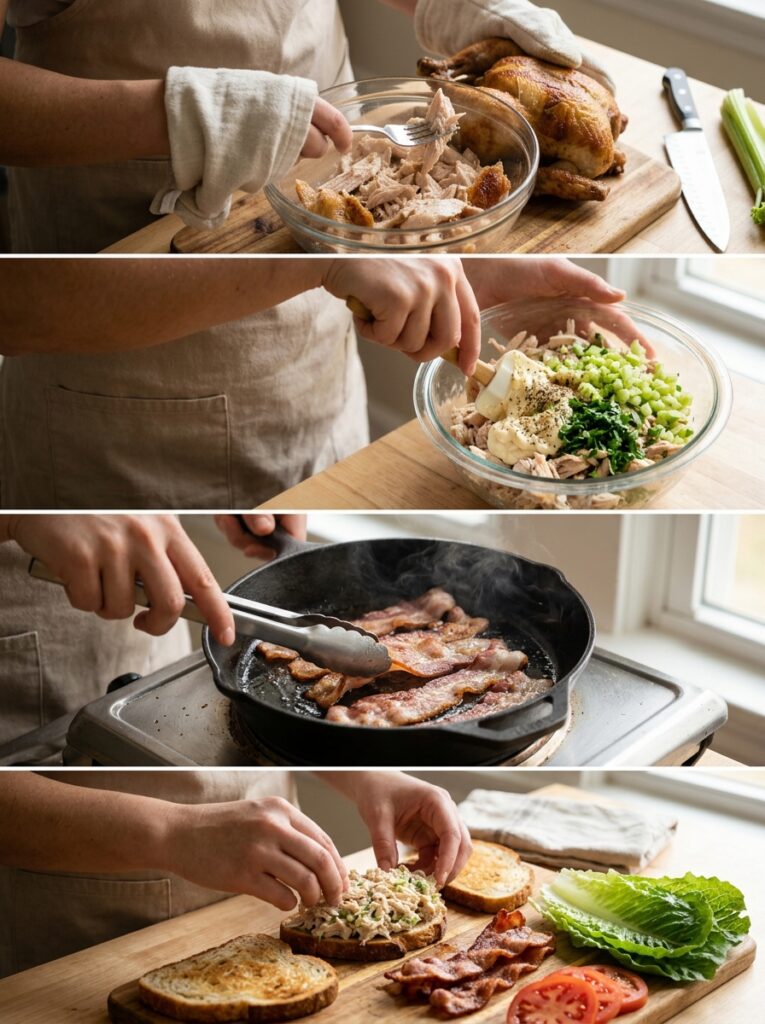 Rotisserie Chicken Club Sandwiches: The Ultimate Homemade Recipe 14 Cooking rotisserie chicken club … 202605231832