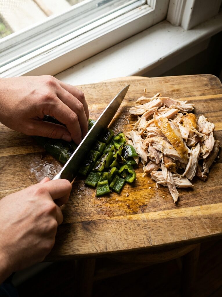Cooking rotisserie chicken corn … 202605111322