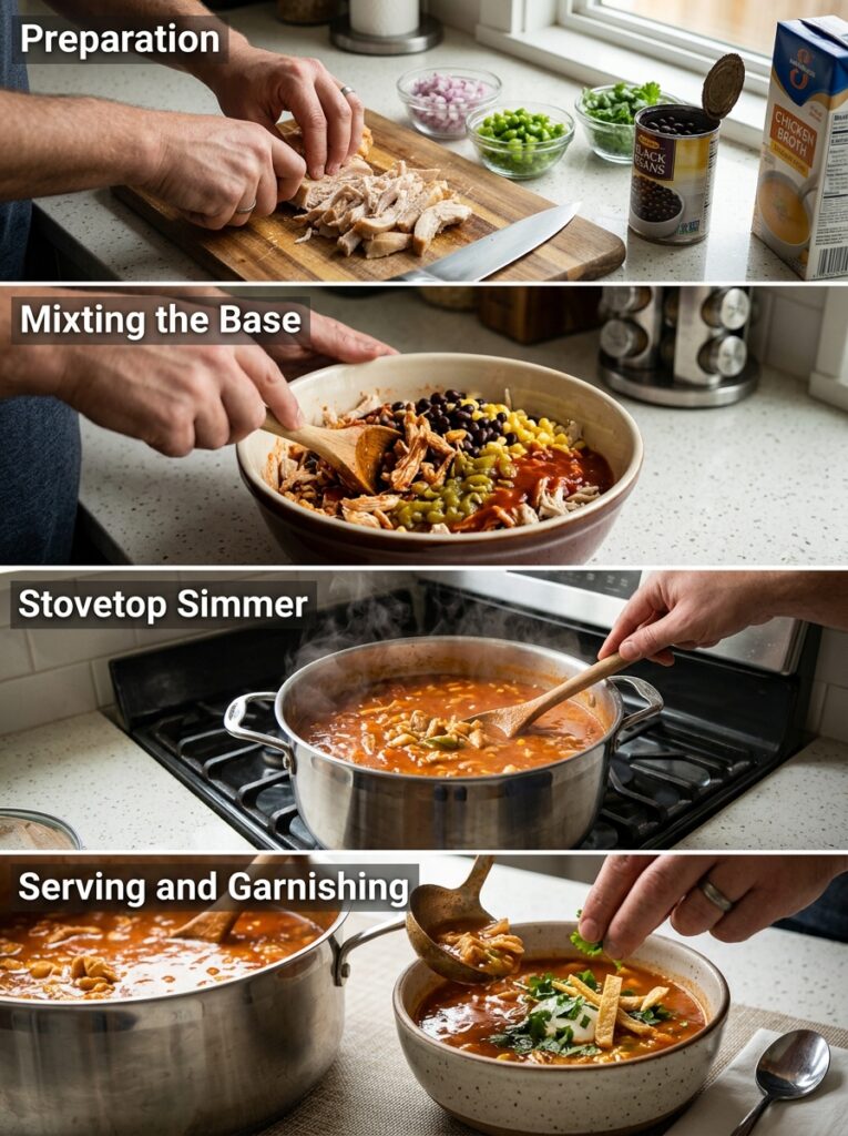 Cooking rotisserie chicken enchi… 202605141231