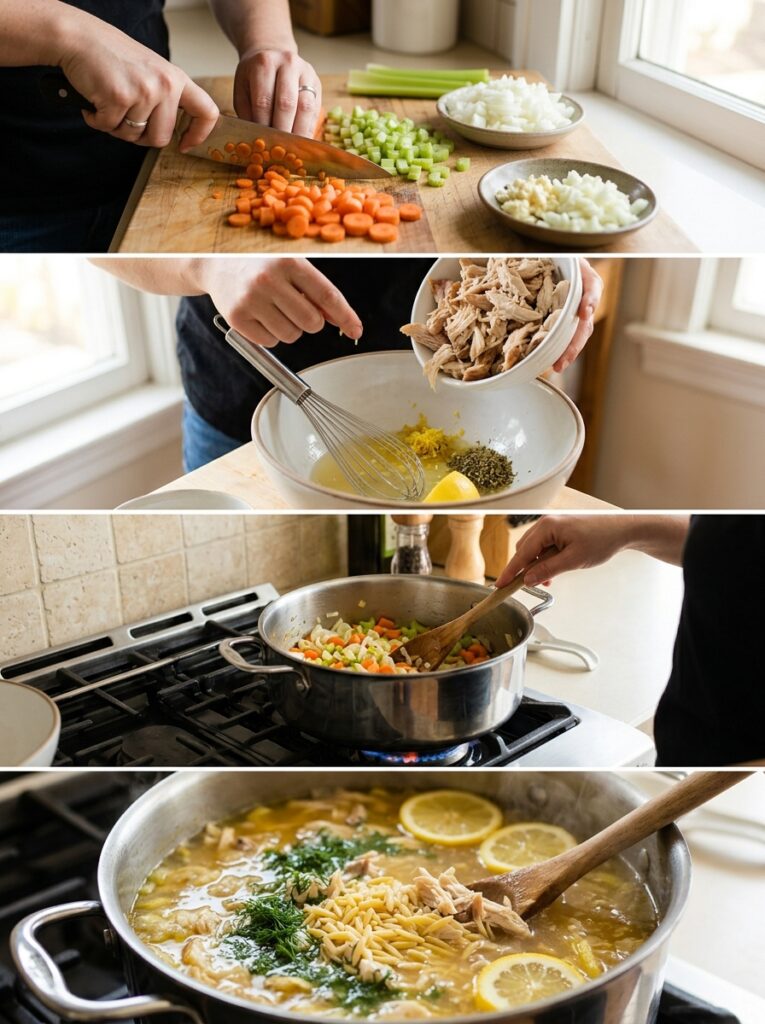 Rotisserie Chicken Lemon Orzo Soup: The Ultimate Comforting Bowl 14 Cooking rotisserie chicken lemon… 202605101404