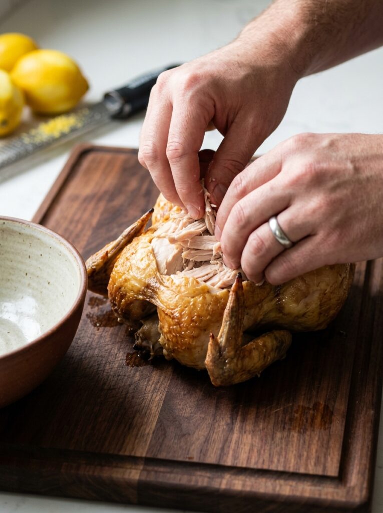 rotisserie chicken lemon ricotta pasta 14 Cooking rotisserie chicken lemon… 202605302134