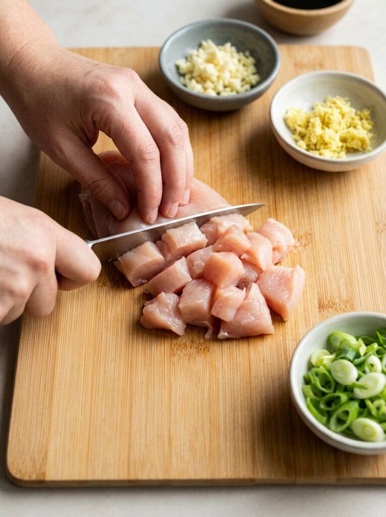 Cooking sesame garlic chicken no… 202605141227