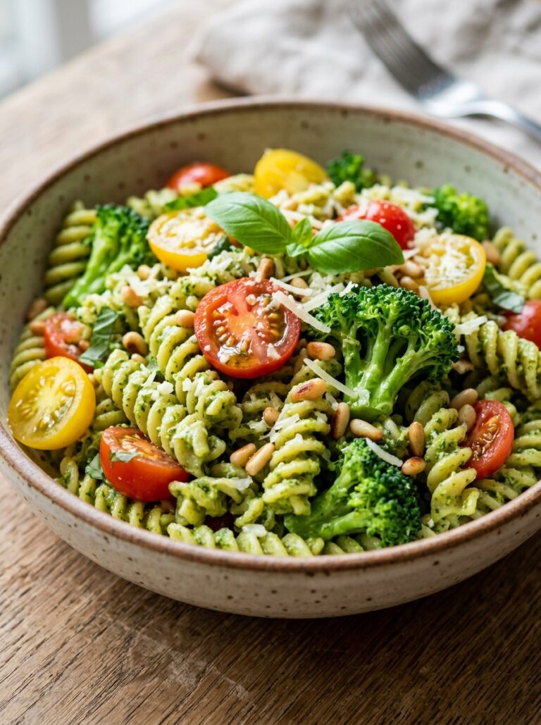 Creamy Basil Pesto Pine Nut Pasta Salad 17 Creamy Basil Pesto Pasta Salad 202606062045