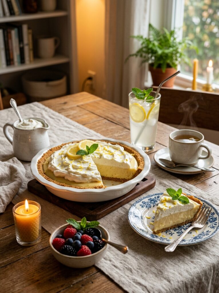 Creamy lemon icebox pie condensed milk 15 Creamy lemon icebox pie setup 202606091838