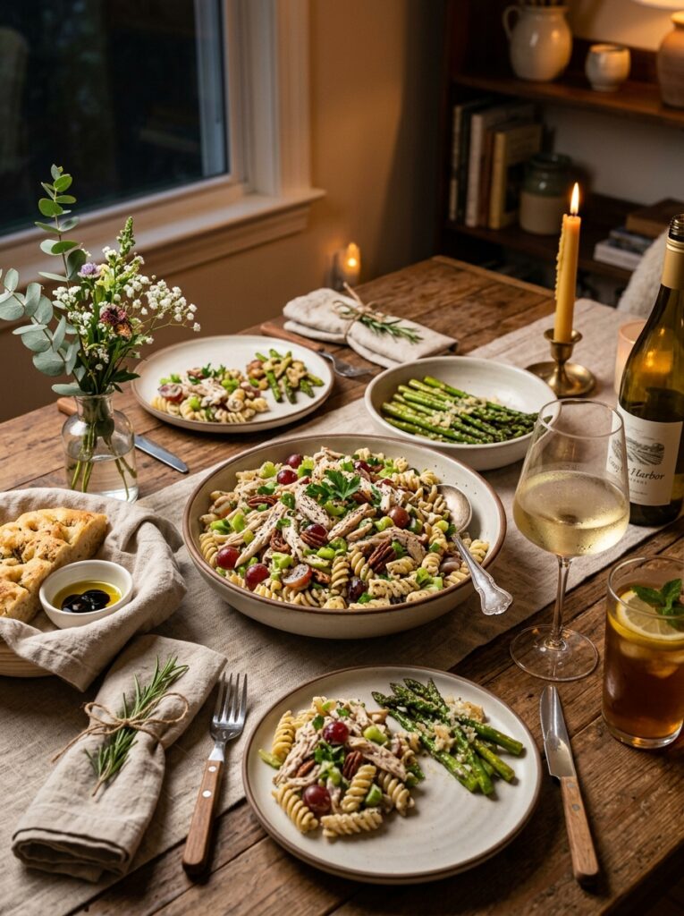 Creamy Poppyseed Chicken Grape Pasta Salad: A Dreamy Summer Dish 15 Creamy poppyseed chicken grape p… 202606051757 1