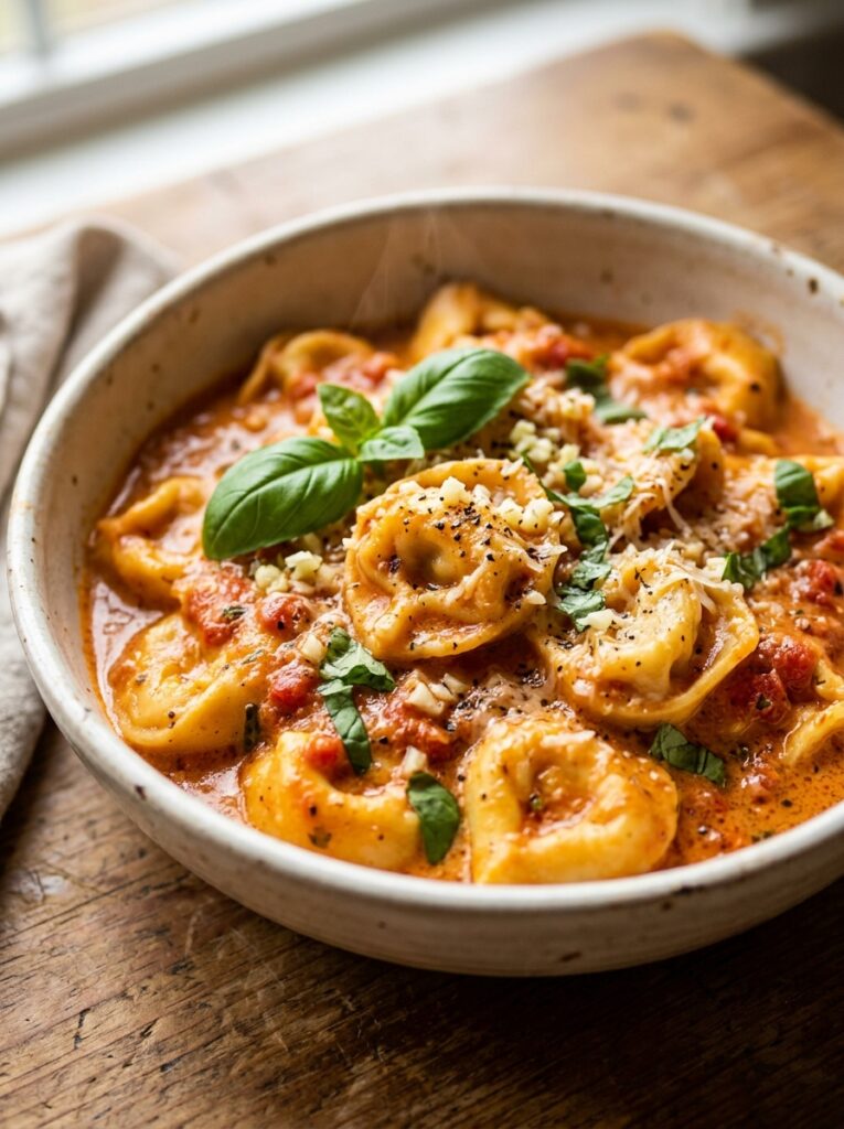 15 minute creamy tomato tortellini 12 Creamy tomato tortellini recipe … 202606081940