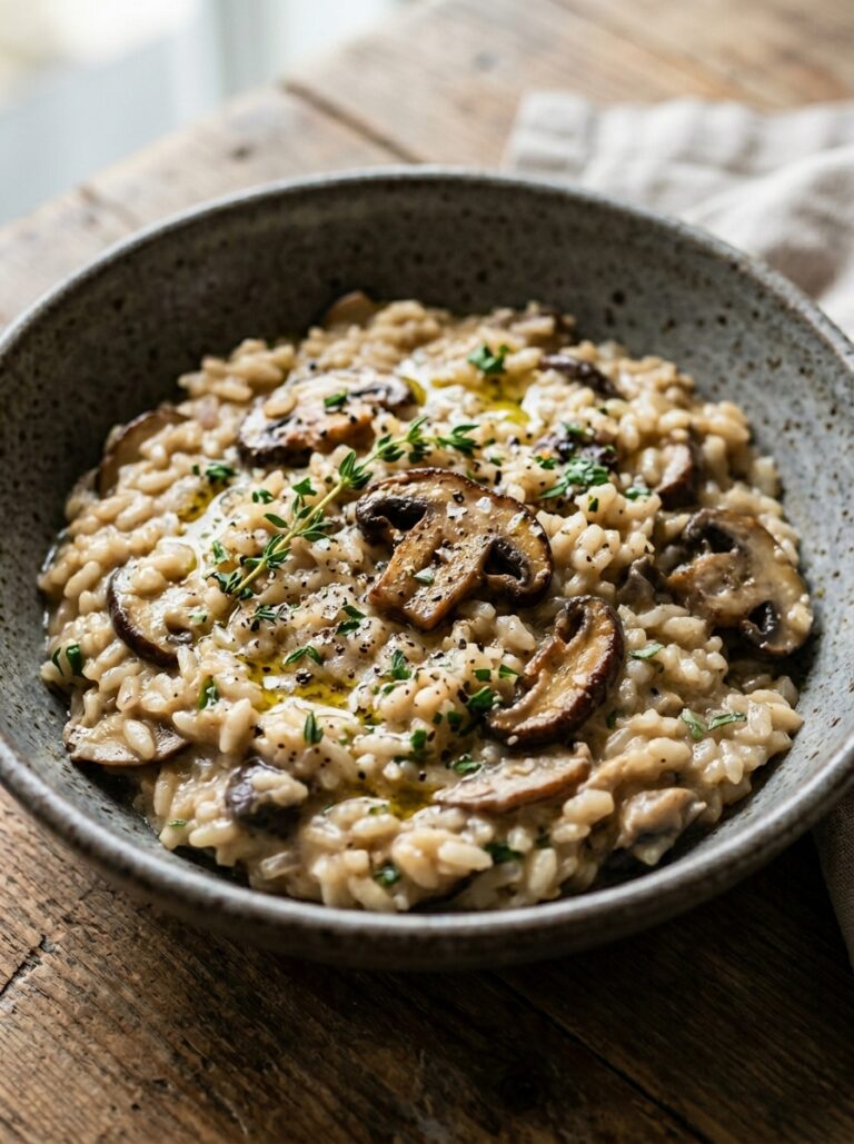 Creamy Vegan Mushroom Risotto Arborio Recipe 17 Creamy vegan mushroom risotto 202606121559