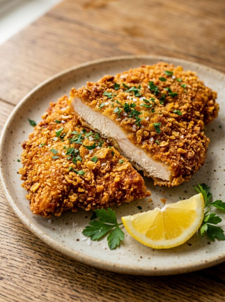 Crispy Chicken Breast Schnitzel: The Ultimate Homemade Recipe 17 Crispy chicken breast schnitzel 202605032227