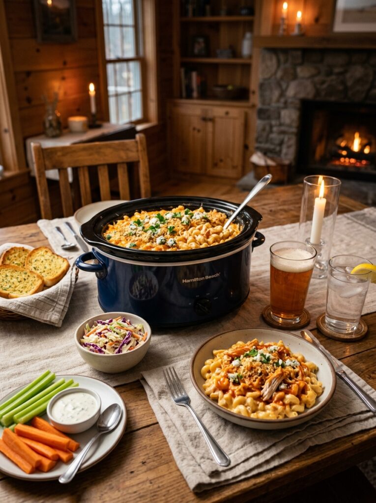 Crockpot Buffalo Chicken Mac and Cheese: A Creamy, Spicy Comfort Food Delight 15 Crockpot buffalo chicken mac cheese 202605101420