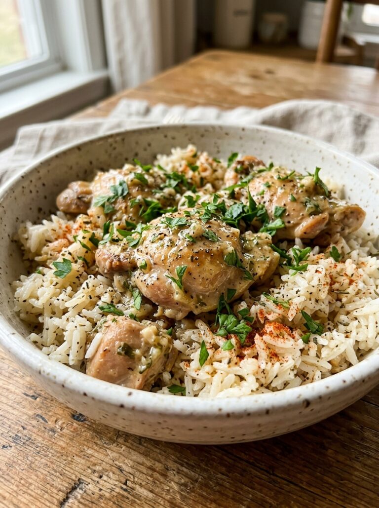Crockpot Garlic Butter Chicken and Rice 17 Crockpot chicken and rice 202605032235