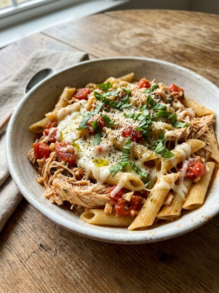 Crockpot Chicken Bruschetta Pasta 12 Crockpot chicken bruschetta pasta 202605291634
