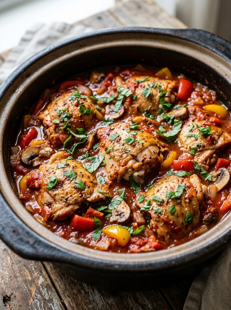 Crockpot Chicken Cacciatore: A Slow Cooker Italian Classic 17 Crockpot chicken cacciatore recipe 202605162215