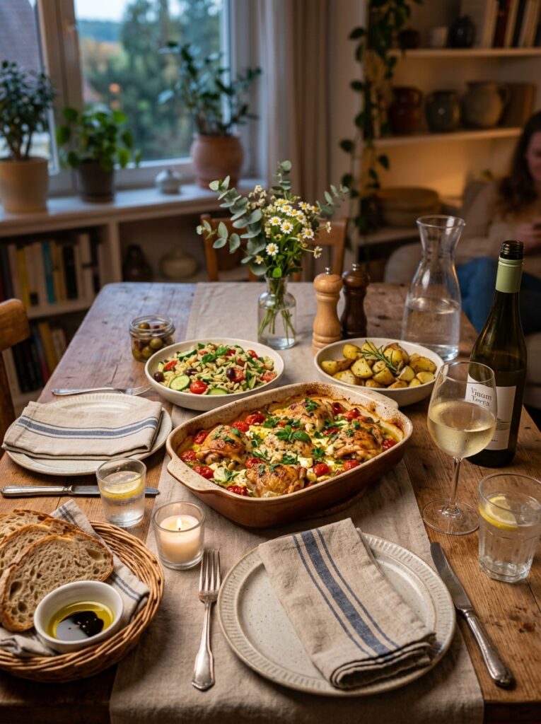 Feta Tomato Baked Chicken: The Ultimate Mediterranean Comfort Dish 15 Feta Tomato Baked Chicken setup 202605111235