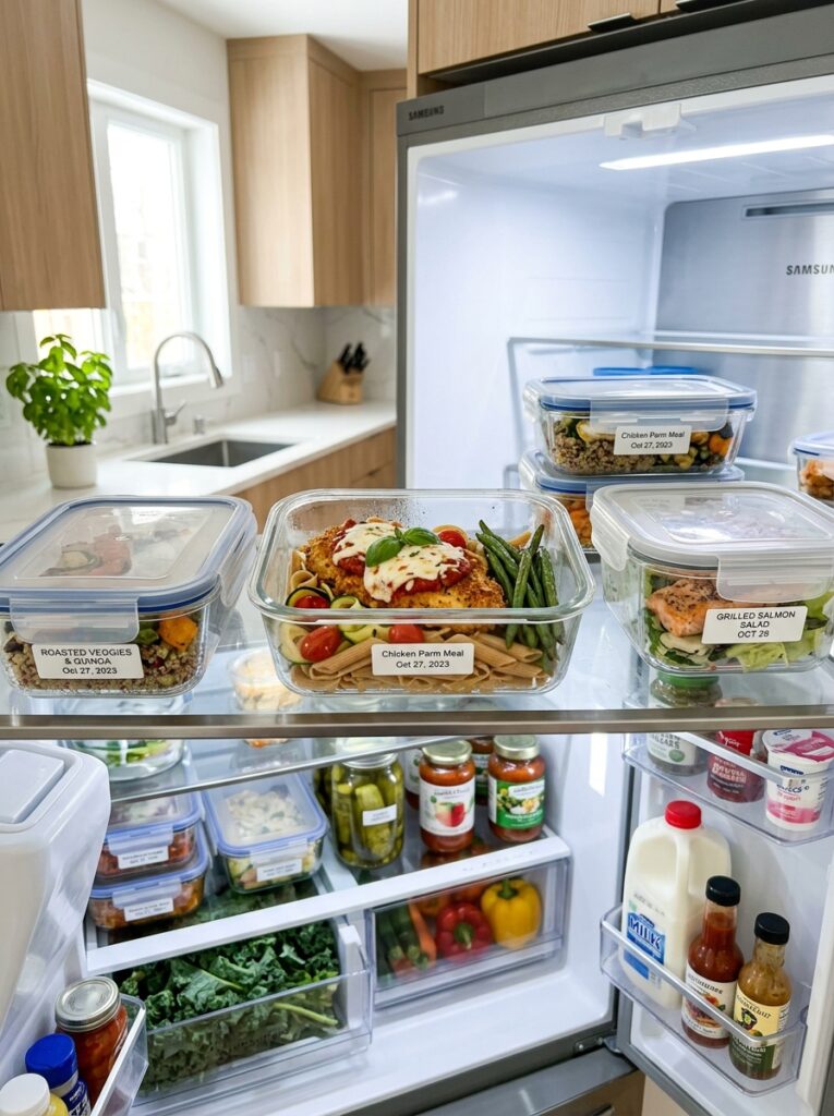 air fryer chicken breast parmesan 16 Food containers with chicken par… 202605062316
