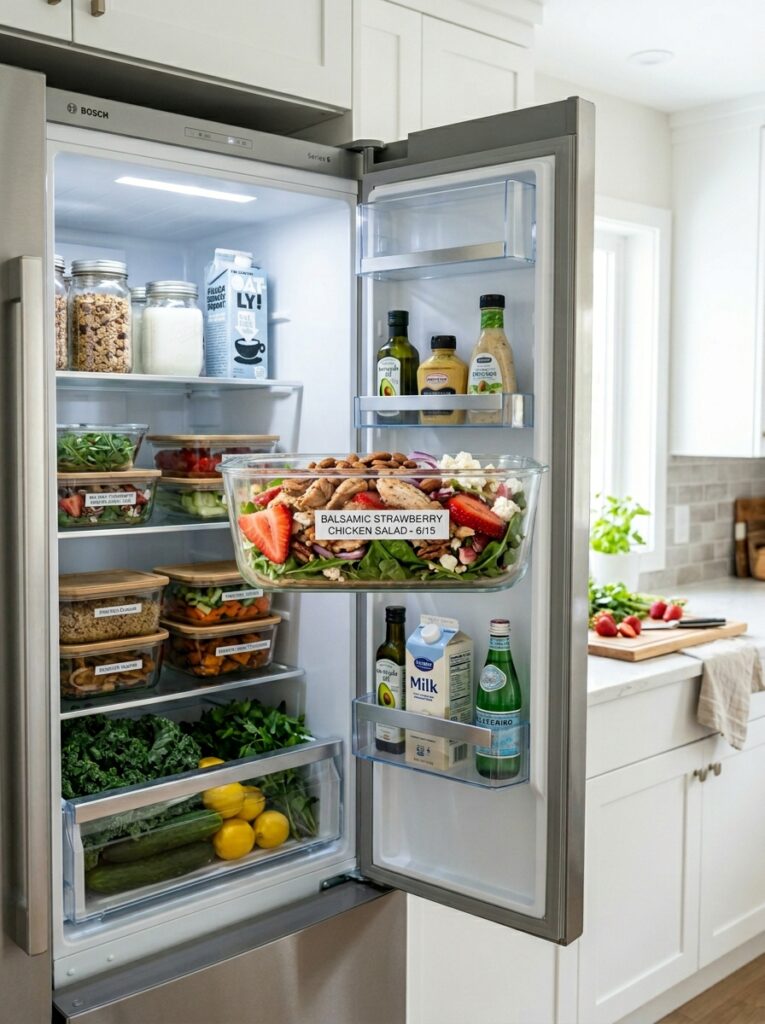 Food containers with chicken salad 202605291544