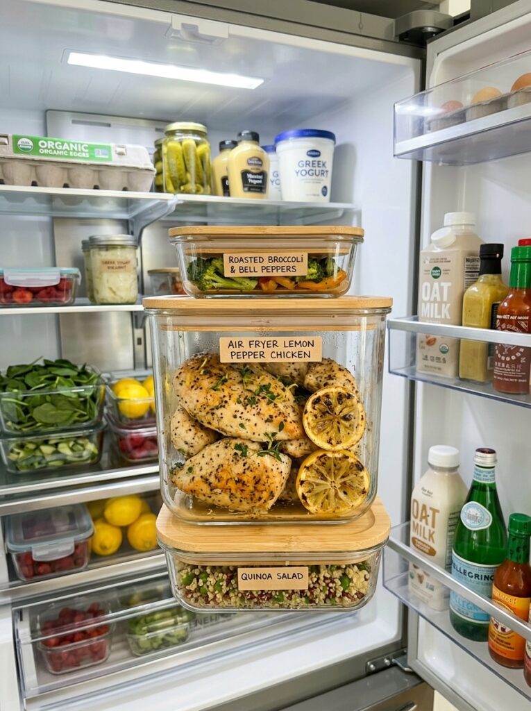 Air Fryer Lemon Pepper Chicken Breast: The Ultimate Juicy and Zesty Recipe 16 Food storage containers air frye… 202605092010