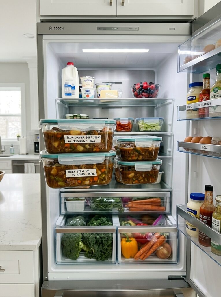 Food storage containers beef stew 202606071926