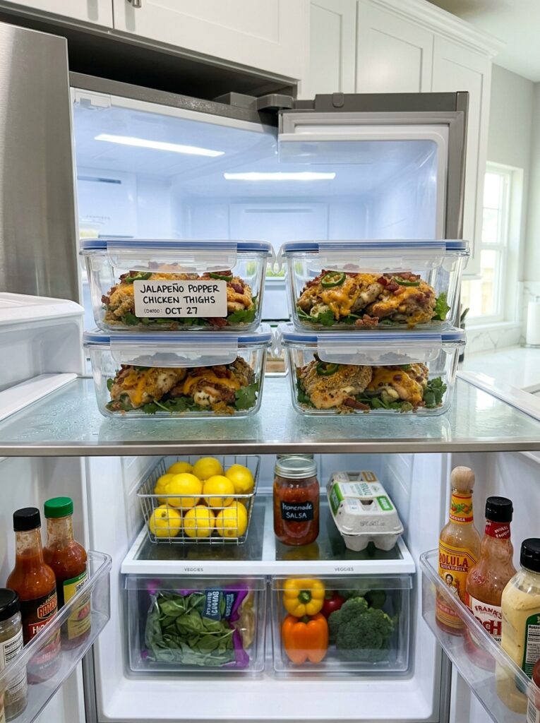 Jalapeno Popper Chicken Thighs: The Ultimate Creamy, Spicy, Cheesy Dinner 16 Food storage containers chicken … 202605081338