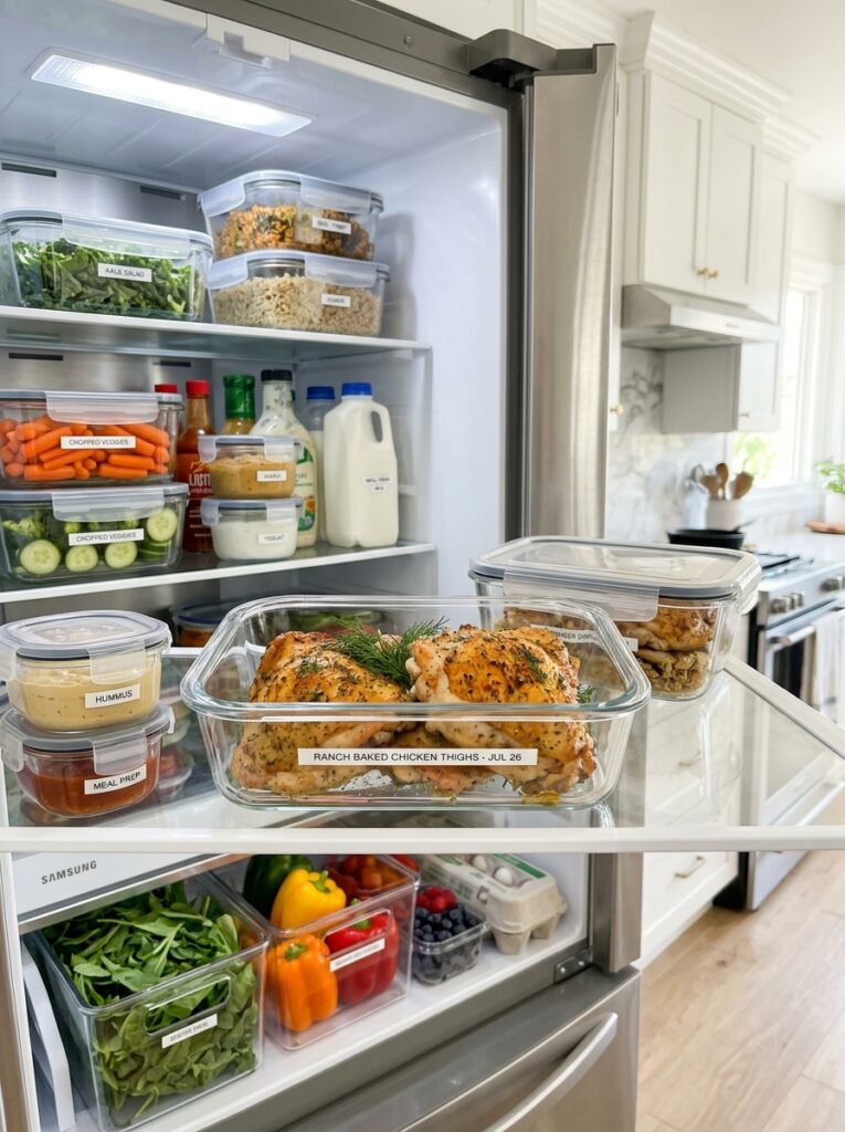 Ranch Baked Chicken Thighs 16 Food storage containers chicken … 202605091954
