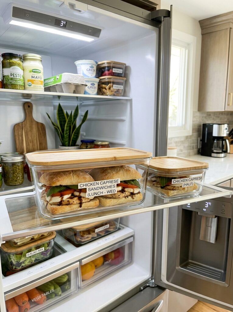 Chicken Caprese Sandwiches: A Classic Italian Inspired Delight 16 Food storage containers chicken … 202605311636