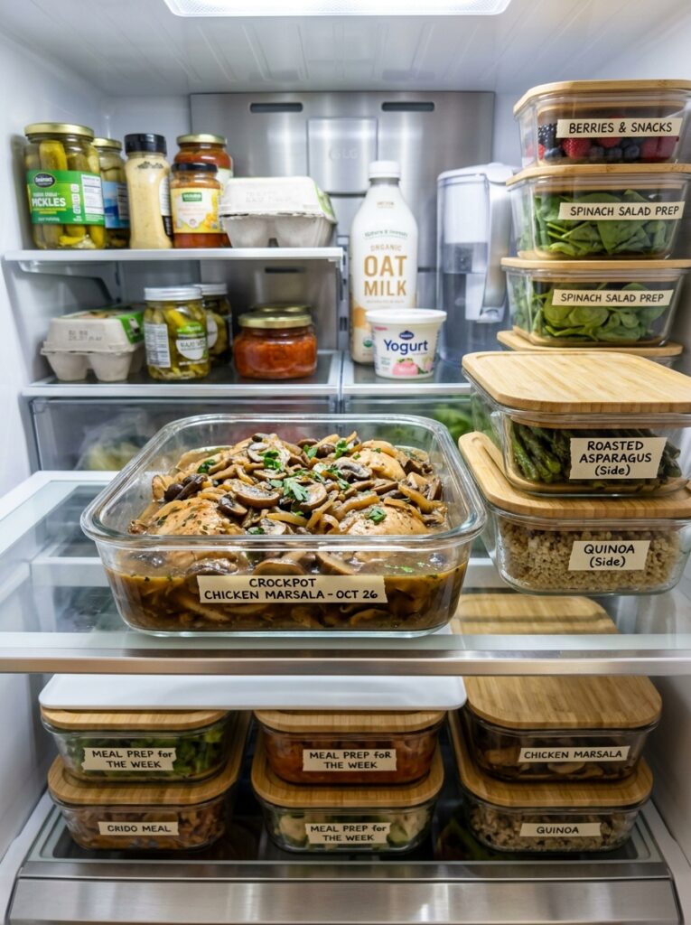 Crockpot Chicken Marsala: The Ultimate Easy Homemade Recipe 16 Food storage containers crockpot… 202605081320