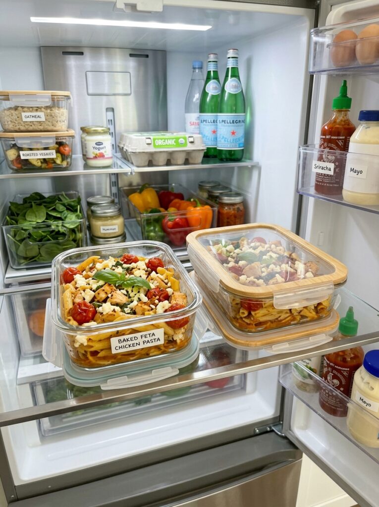 baked feta chicken pasta: A Creamy One-Pan Comfort Classic 16 Food storage containers fridge o… 202605241615