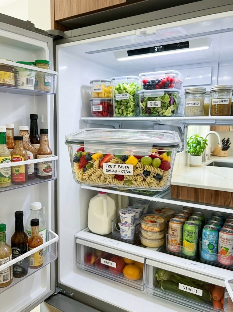 Honey Lime Fruit Poppyseed Pasta Salad: A Refreshing Summer Delight 16 Food storage containers pasta salad 202606041831