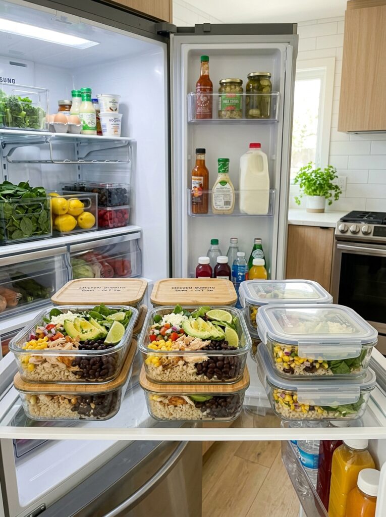 Rotisserie Chicken Burrito Bowls: The Ultimate Quick & Easy Recipe 16 Food storage containers rotisser… 202605032239