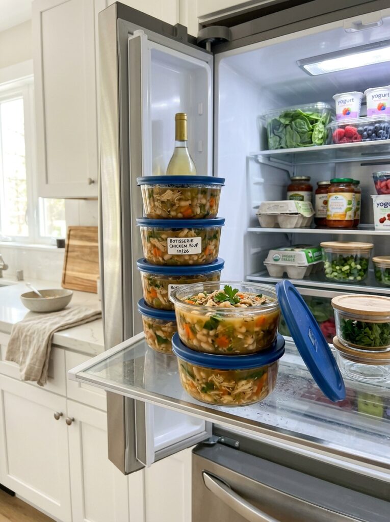 rotisserie chicken white bean soup 16 Food storage containers rotisser… 202605092022