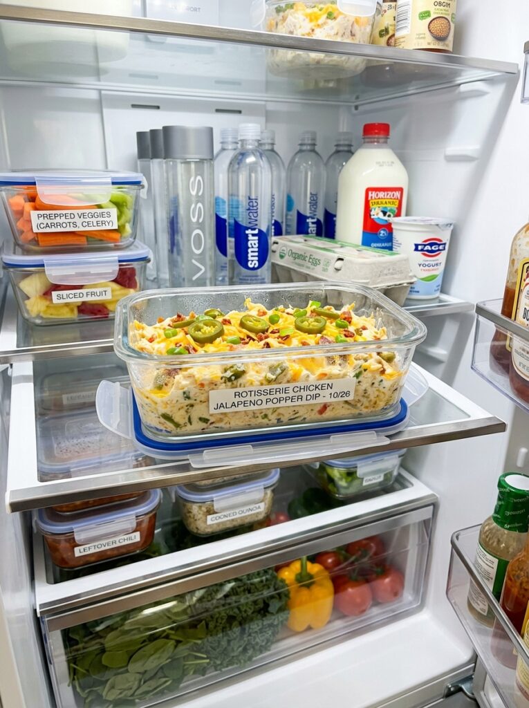 rotisserie chicken jalapeno popper dip 16 Food storage containers rotisser… 202605171801