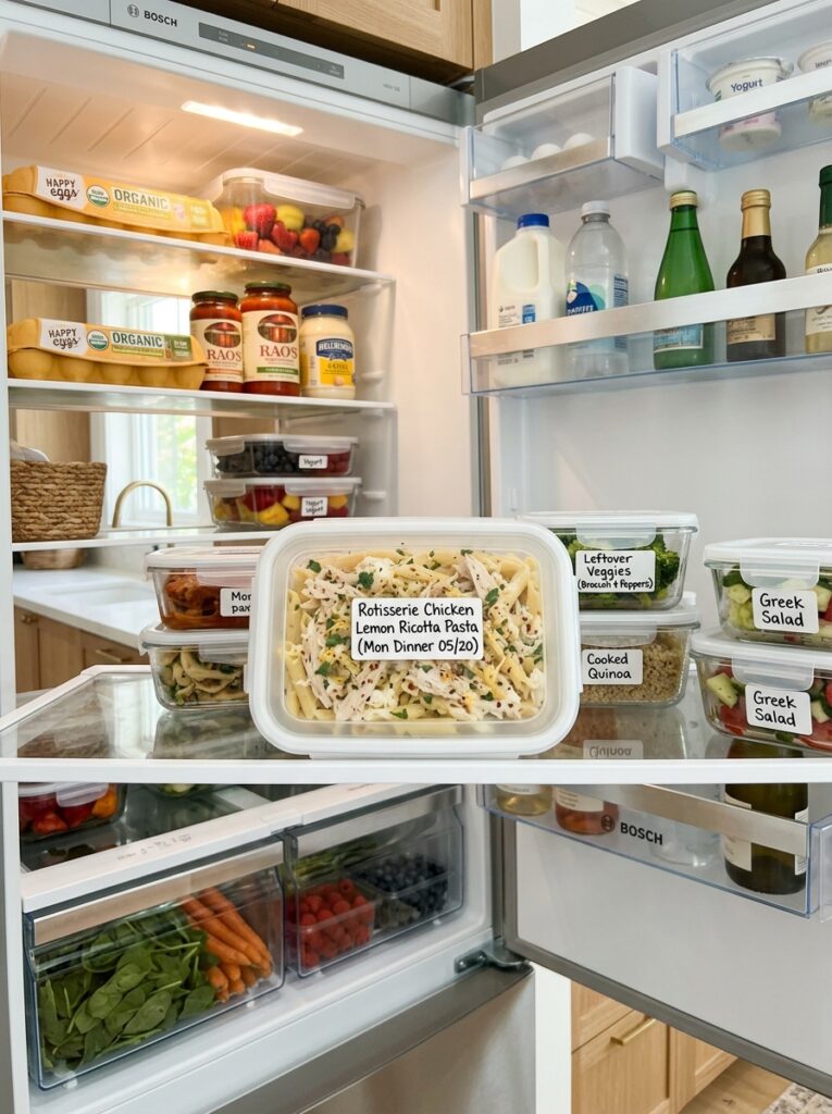 rotisserie chicken lemon ricotta pasta 16 Food storage containers rotisser… 202605302134