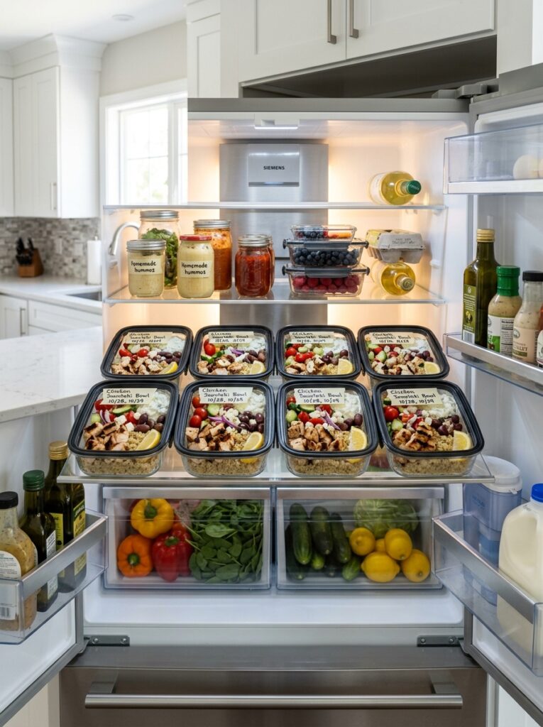 Chicken Breast Souvlaki Bowls 16 Food storage containers with bowls 202605251455