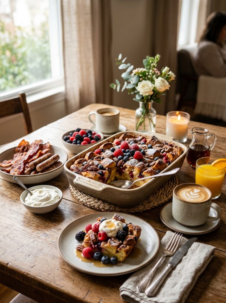 Easy French Toast Casserole Brioche 15 French toast casserole with sides 202606102106
