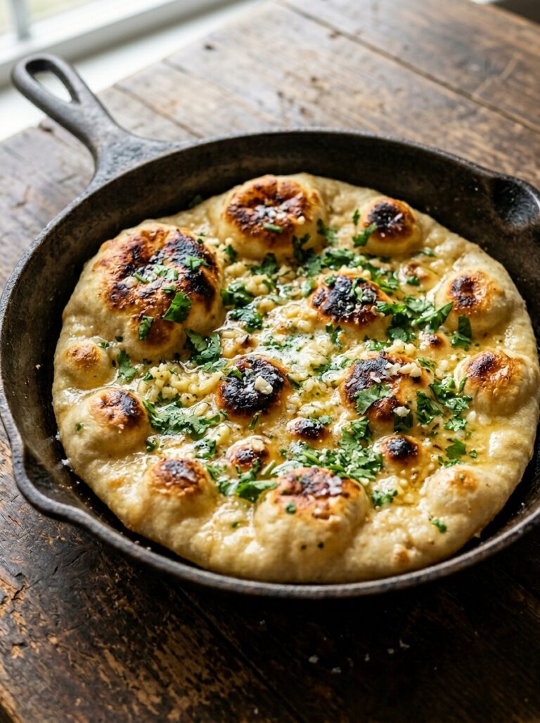 Garlic Butter Naan Bread Skillet 17 Garlic butter naan bread skillet 202606112035
