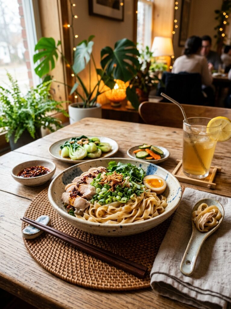 Ginger scallion chicken noodles … 202605211320