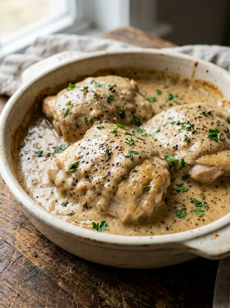 Country Gravy Chicken Thighs: A Hearty Southern Comfort Meal 17 Gravy chicken thighs recipe photo 202605171816