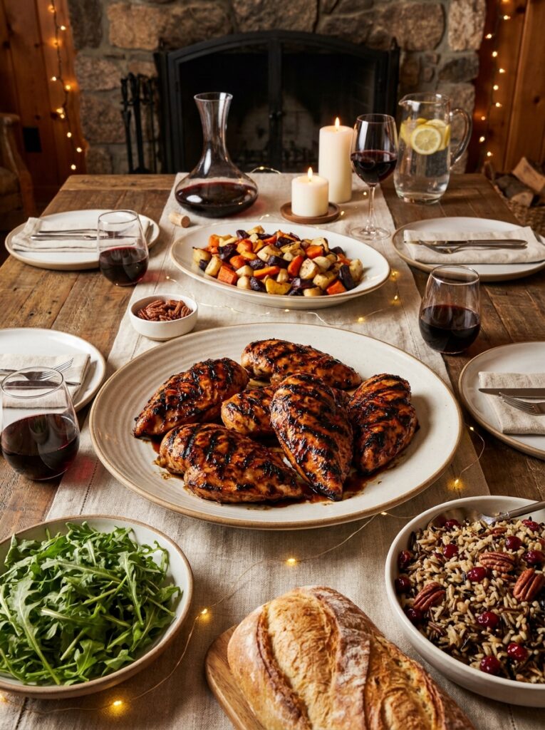Grilled Balsamic Chicken Breast 15 Grilled chicken breast side dish… 202605131800