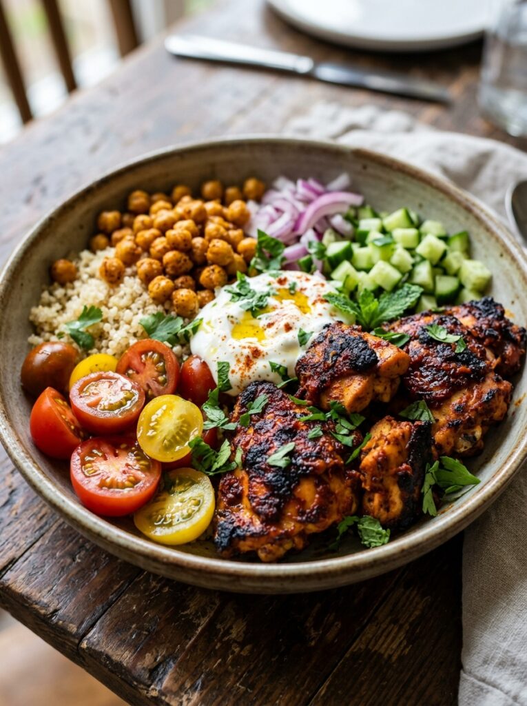 Harissa Chicken Grain Bowls: A Flavor-Packed Complete Recipe Guide 12 Harissa chicken grain bowls 202605101348