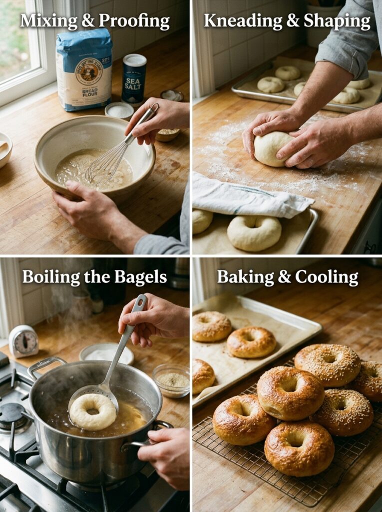 Easy homemade bagel recipe chewy 14 Homemade bagel recipe cooking pr… 202606112027